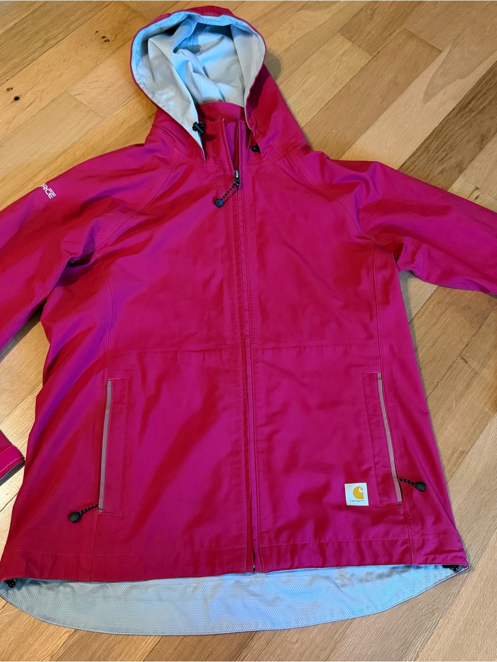Carhartt Women’s Medium Pink Storm Defender Rain Jacket
